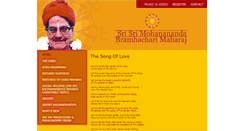 Desktop Screenshot of mohananandamaharaj.org